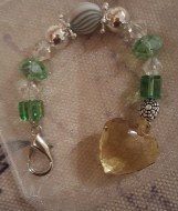 Green Heart 3 Scissorfob